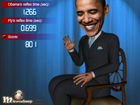 Obama vs Fly