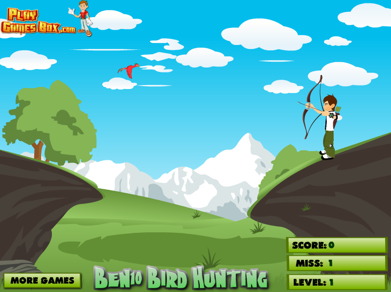 Ben 10 Bird Hunting