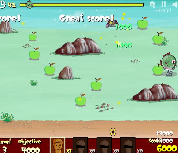 Worm Heroes: Piranha Attack!