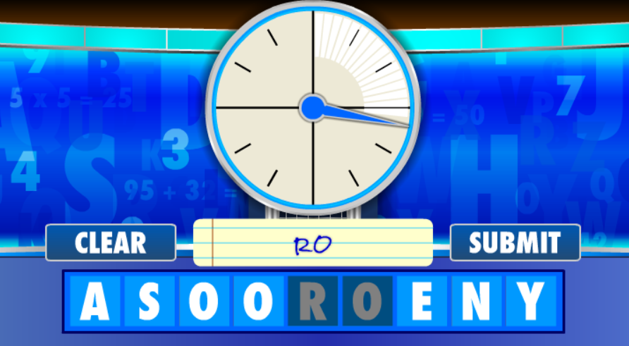 Countdown: Letters Challenge