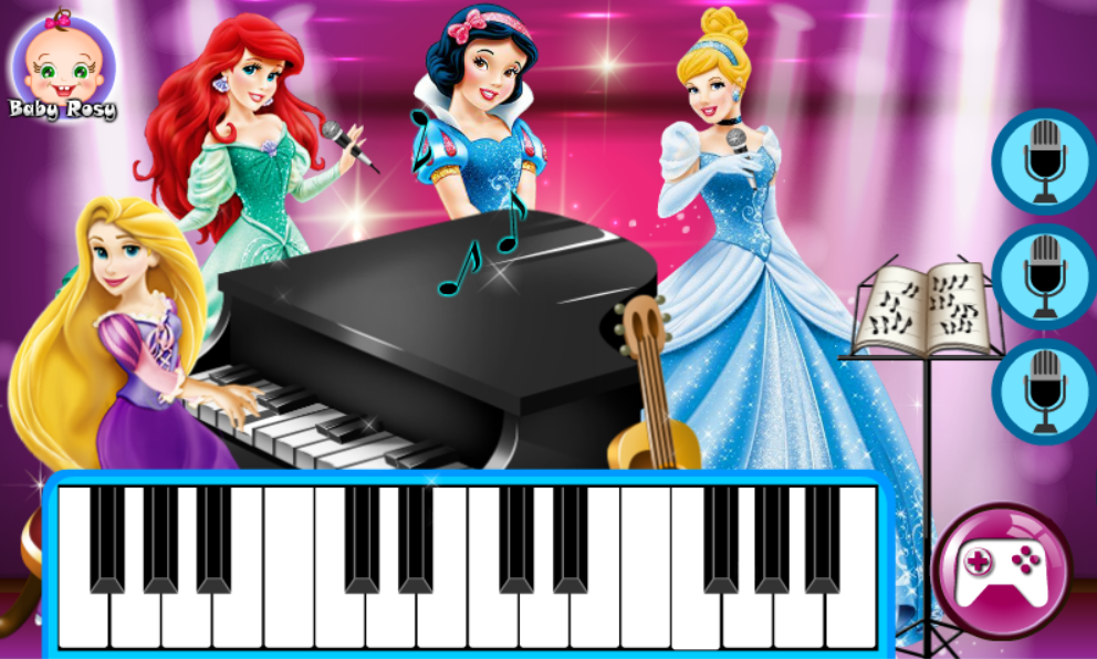 Disney Princesses Music Party