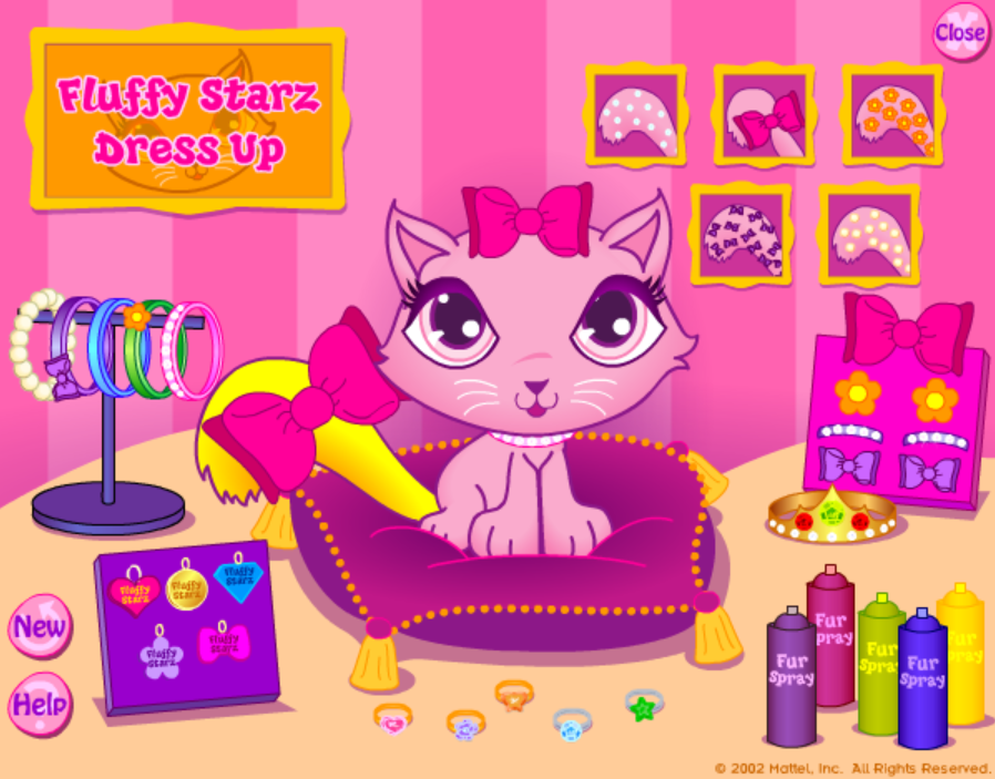 Fluffy Starz Dress Up