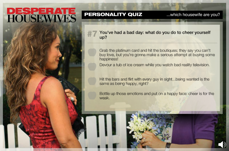 Desperate Housewives Personality Quiz