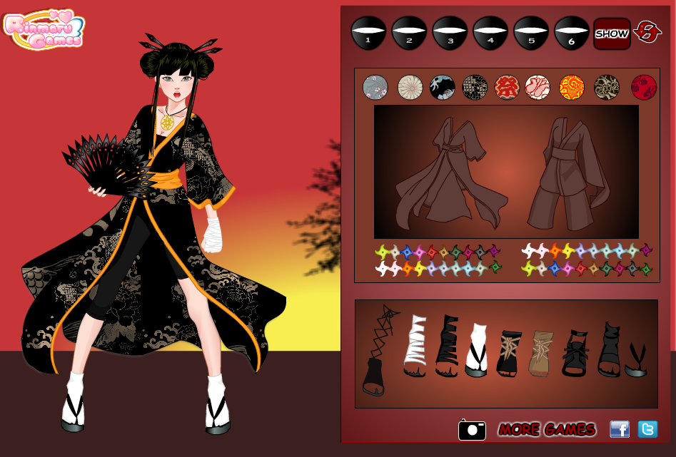 Kunoichi Dress Up