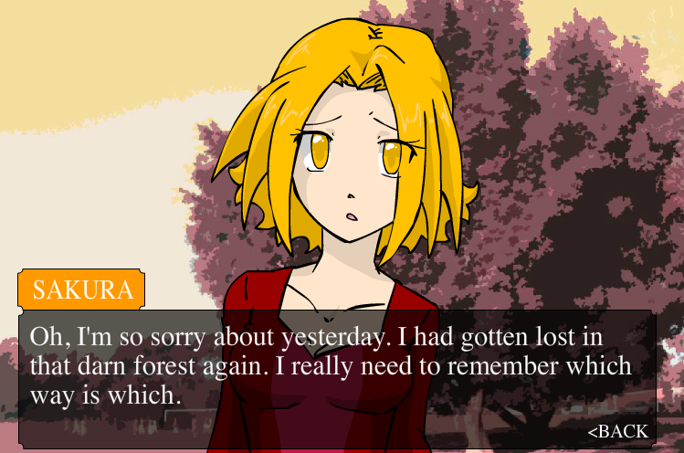 L.S- Sakura Text Game Test