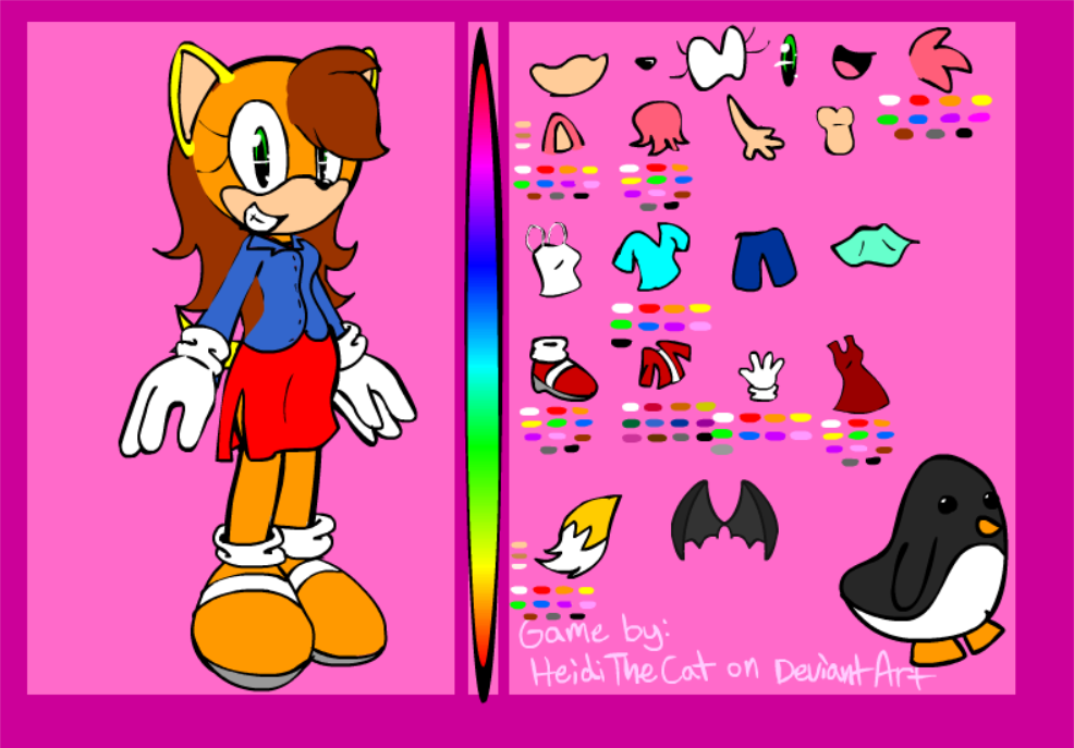 Sonic Fan Character Doll-Maker