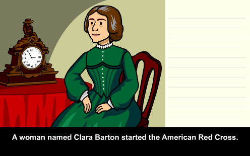 Clara Barton: with Annie & Moby