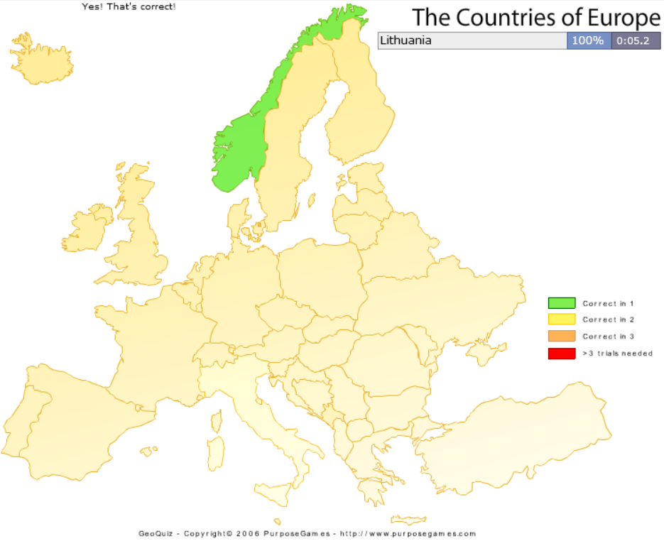 The Countries Of Europe