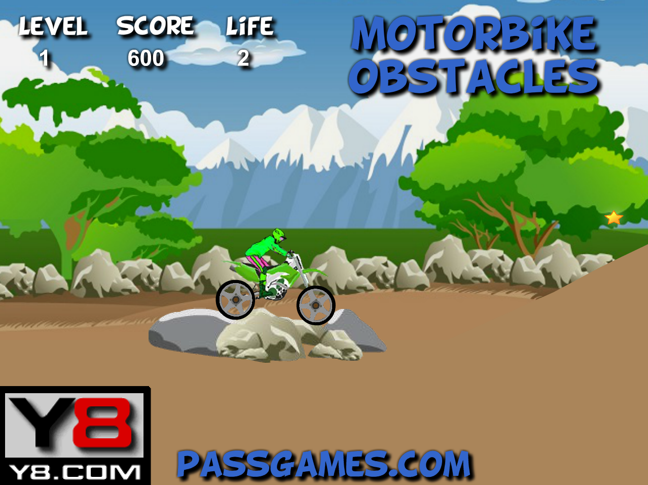 Motorbike Obstacles