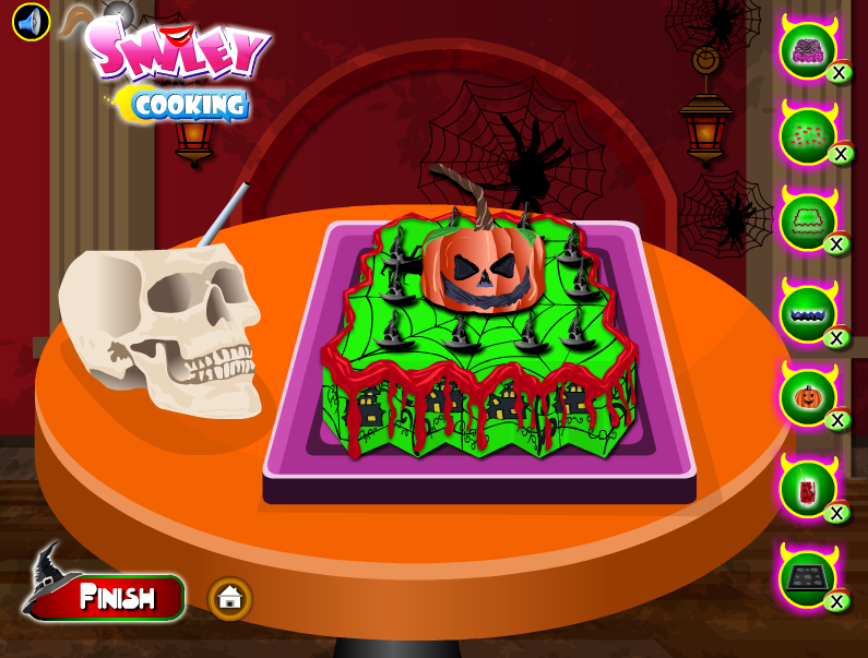 Halloween Cake Decoration