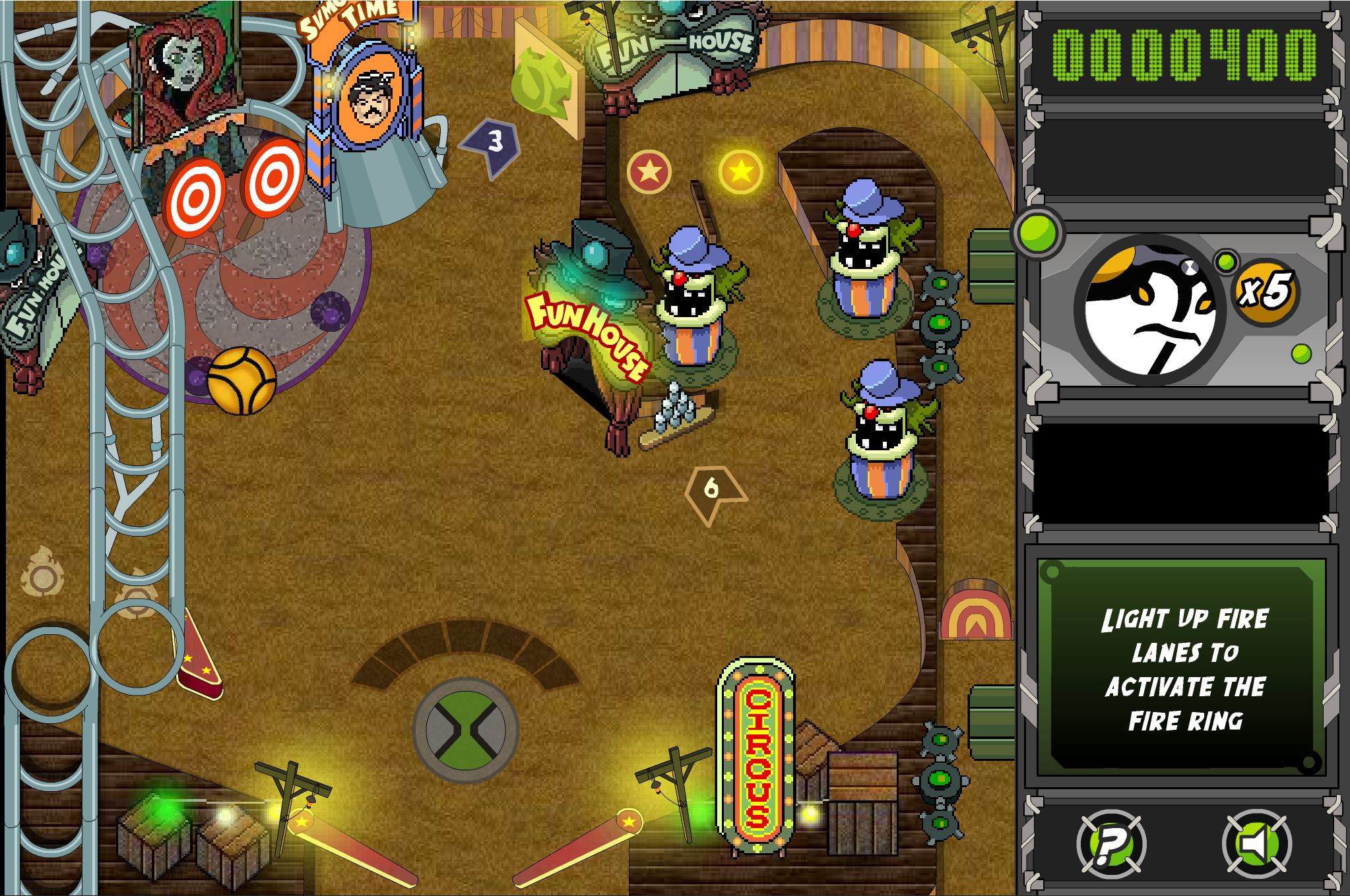 Ben 10: Cannonbolt Pinball: Ghostfreak's Revenge