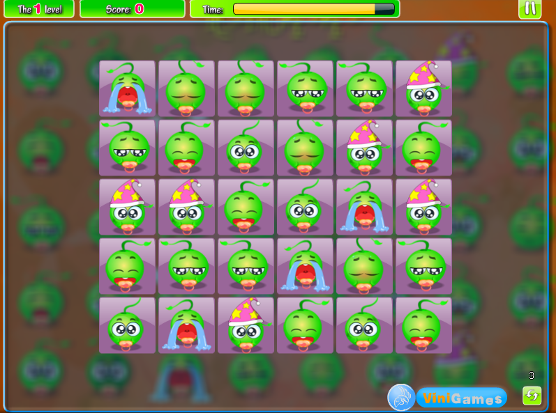 The baby expression lianliankan