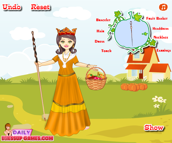 Native American Girl Dressup