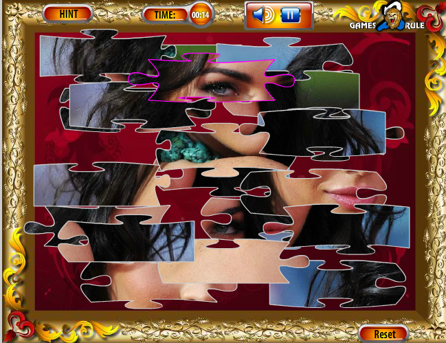 Jigsaw Puzzle Megan Fox