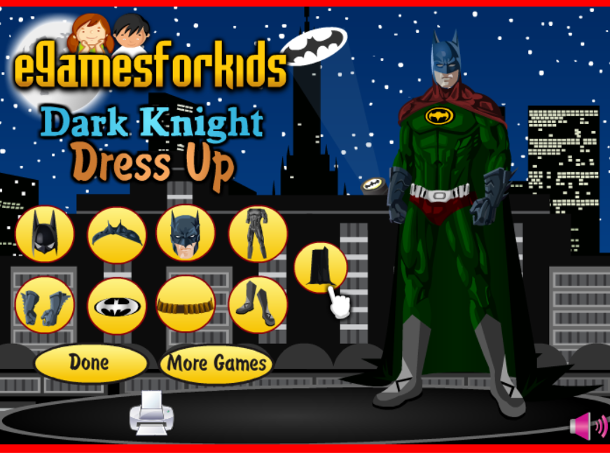 Dark Knight Dress Up