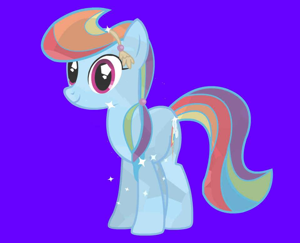 Crystal Rainbow Dash Animated Effect