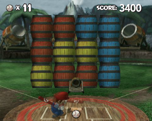 Mario Sports Complex: Barrel Blast