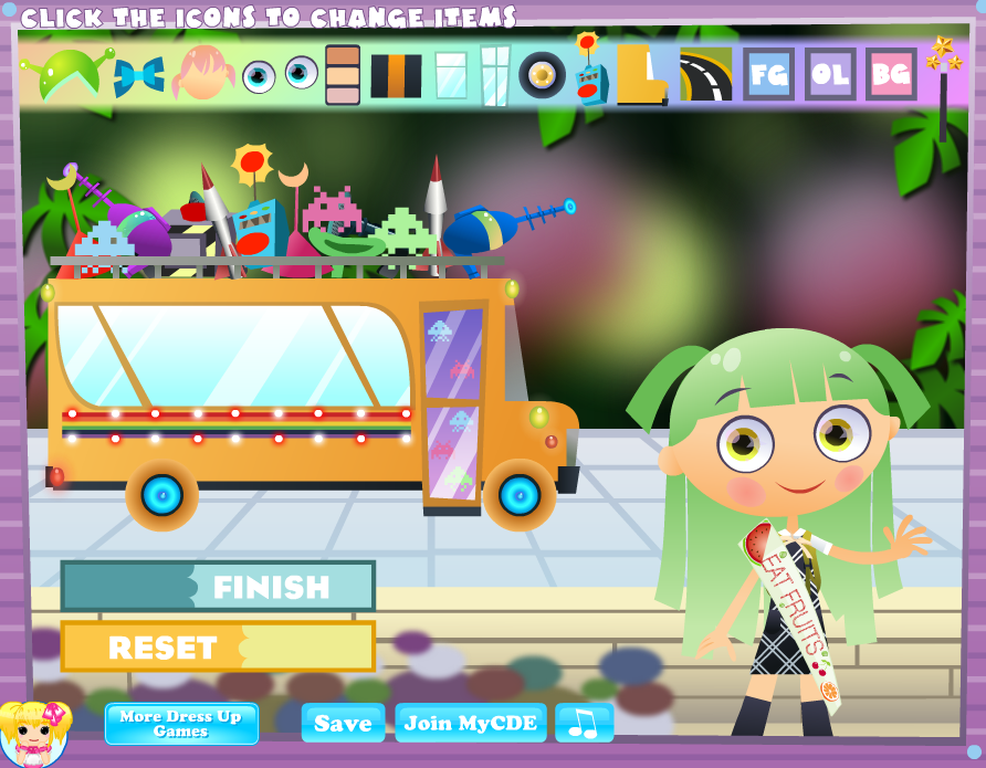 School Bus Decoration