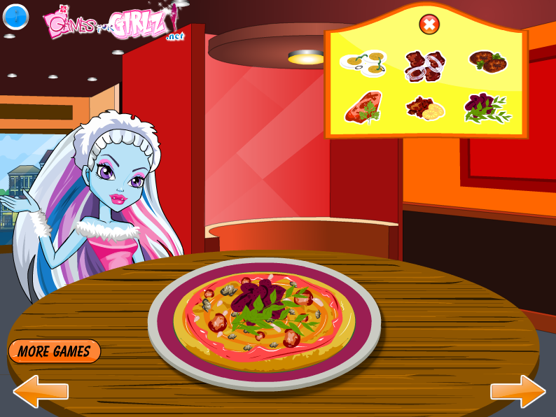 Monster High: Pizza Deco