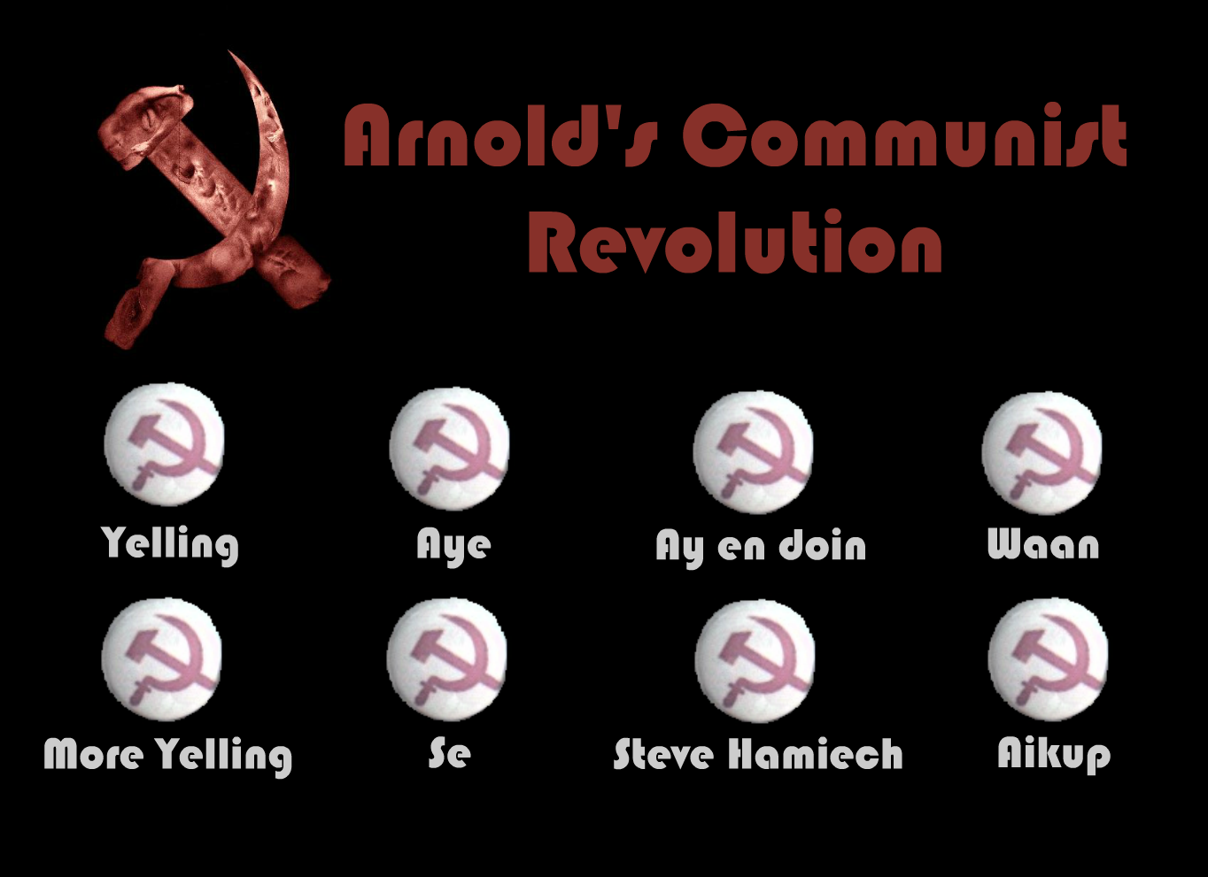 Arnold's Communist Revolution