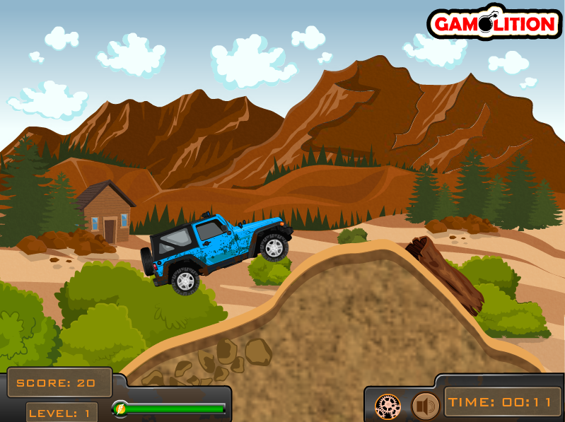 Off Road Jeep Hazard