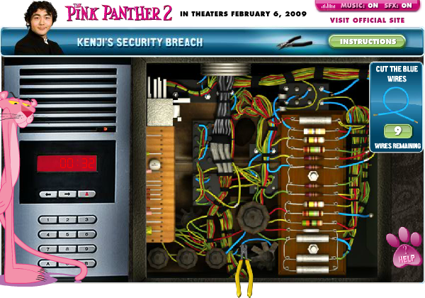 Pink Panther 2: Kenji's Security Breach