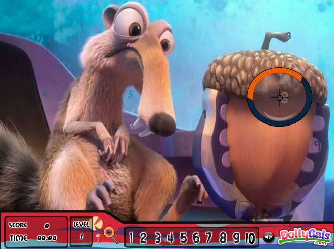 Ice Age Collision Course Spot the Numbers