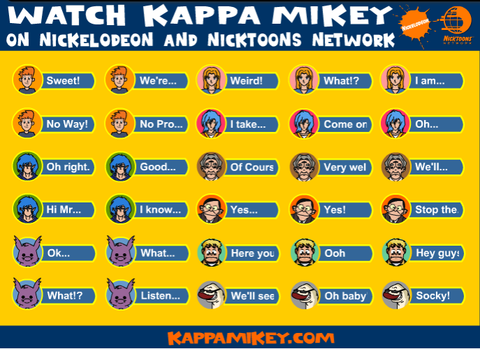 Kappa Mikey Soundboard