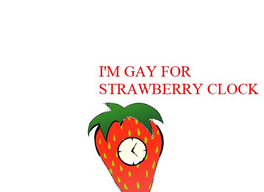 <3 Strawberry Clock <3