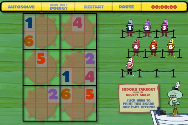 SpongeBob: Sudoku of the Sponge