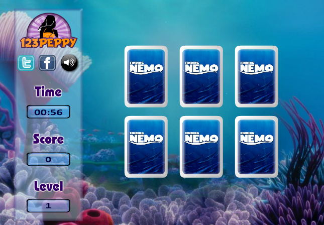 Finding Nemo Memory Play