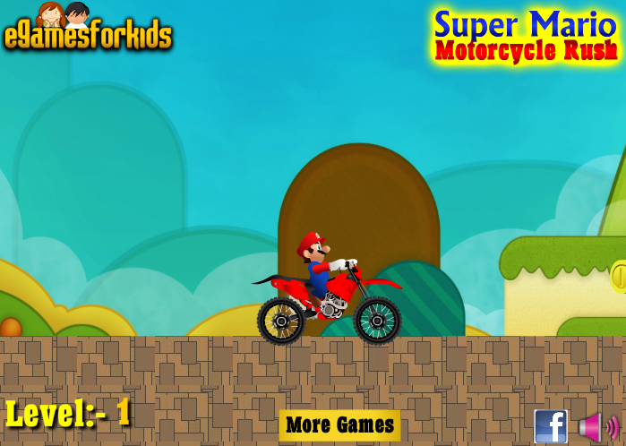 Super Mario Motorcycle Rush