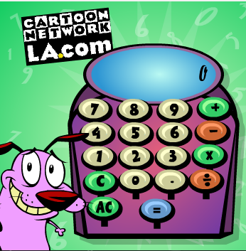 Courage the Cowardly Dog: Calculator