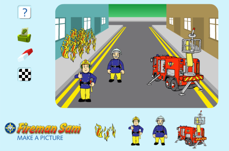 Fireman Sam: Make a Picture