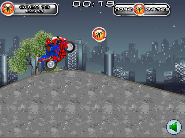 Spider-Man Motobike