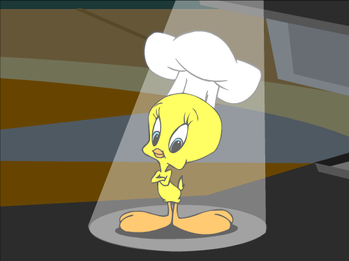 Aluminum Chef: Sylvester Cat vs. Tweety Bird