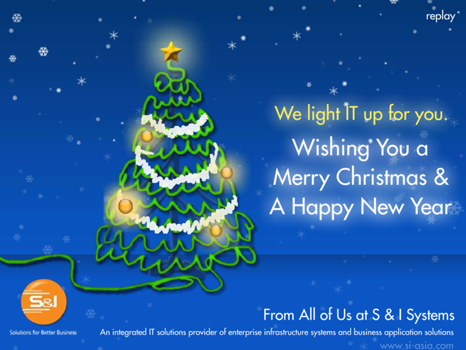 S&I Systems – Christmas E-card 2008