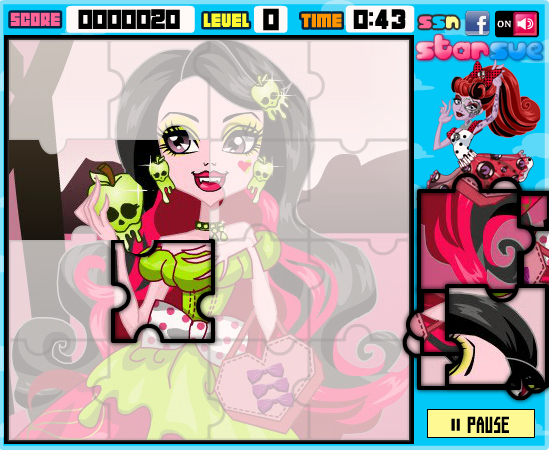 Monster High Puzzle Set