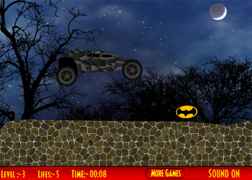 Batman Car Racing