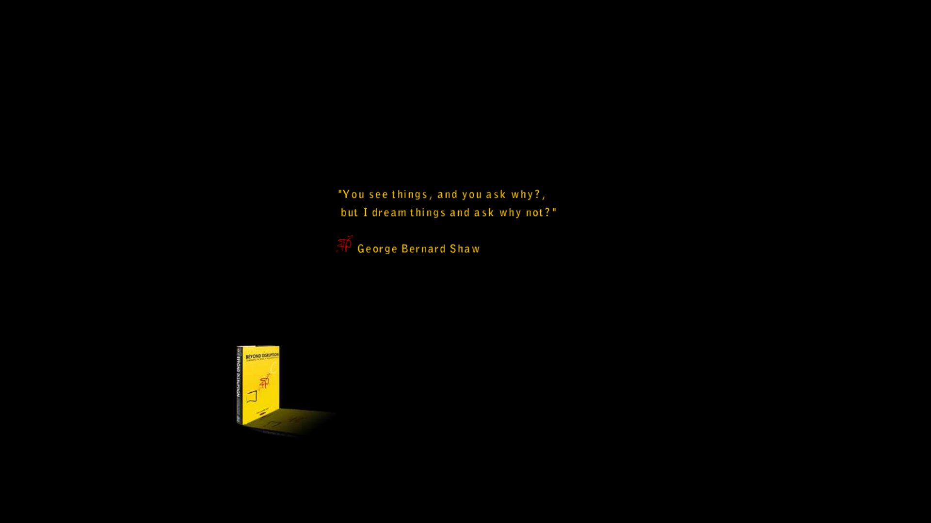 Beyond Disruption Screensaver