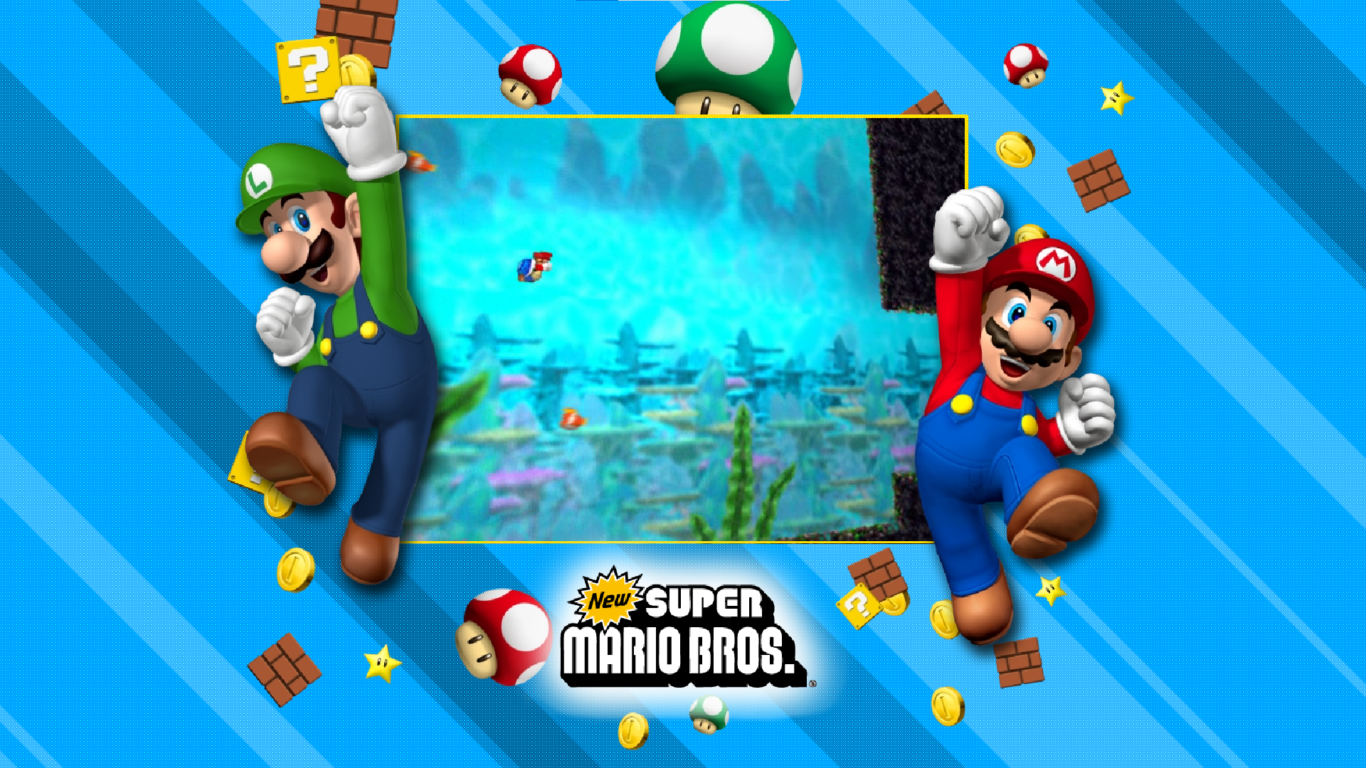 New Super Mario Bros. Screensaver