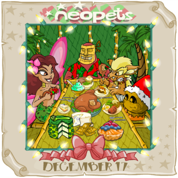 Neopets Advent Calendar 2003: Day 17