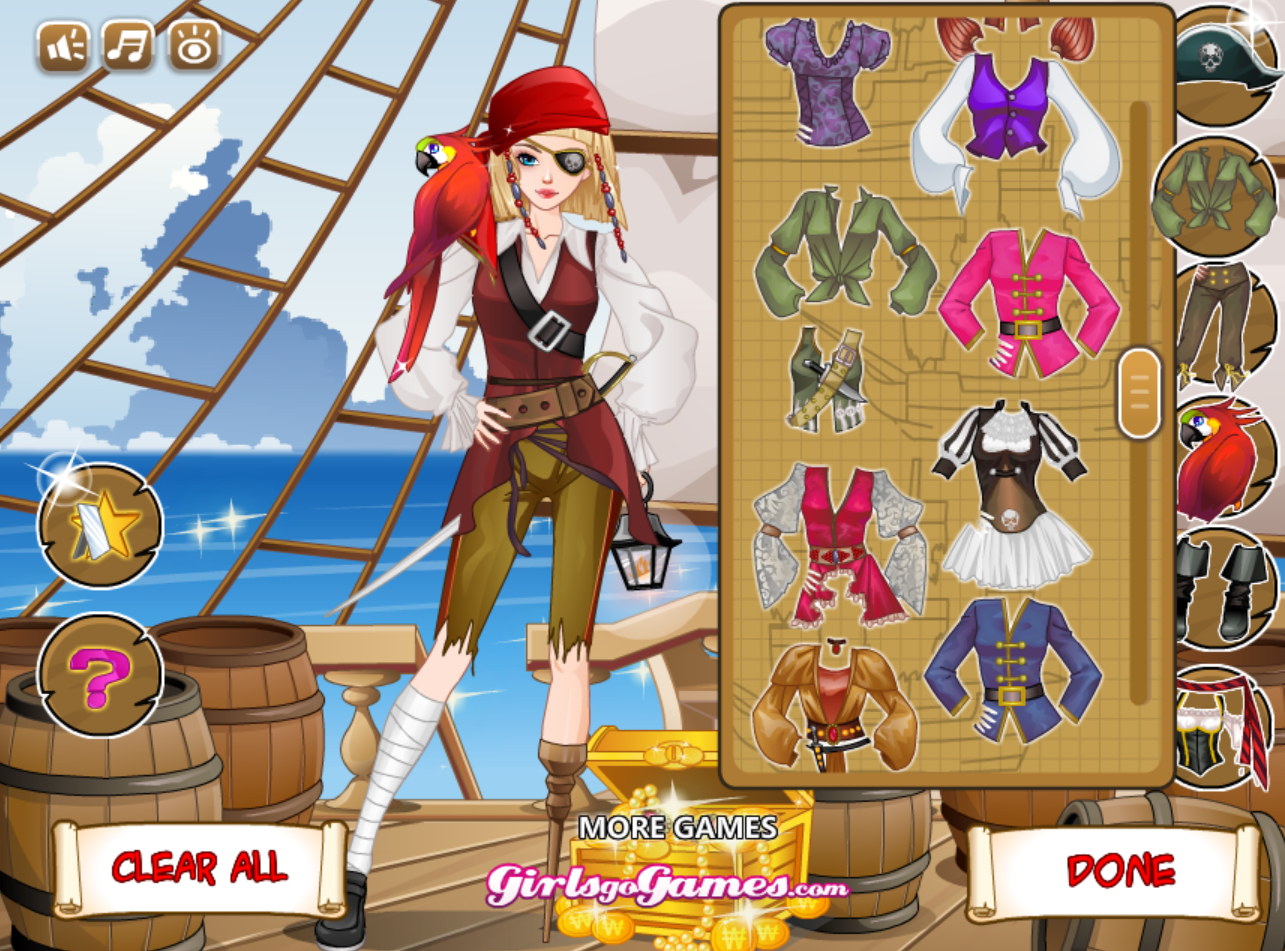 Pretty Pirate Perfect Dress Up