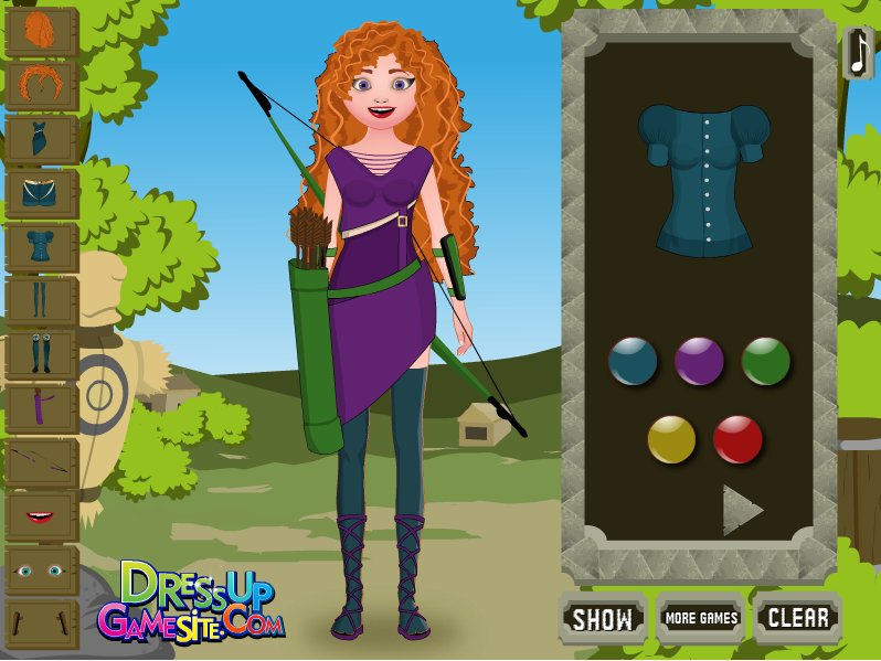 Brave Dress Up Game