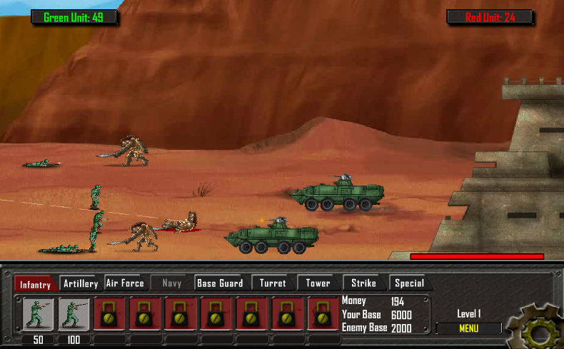 Battle Gear Vs Humaliens Battle