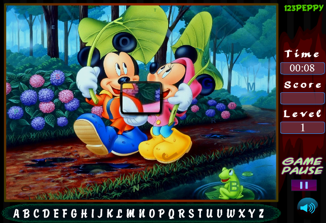 Micky & Friends Find the Alphabets