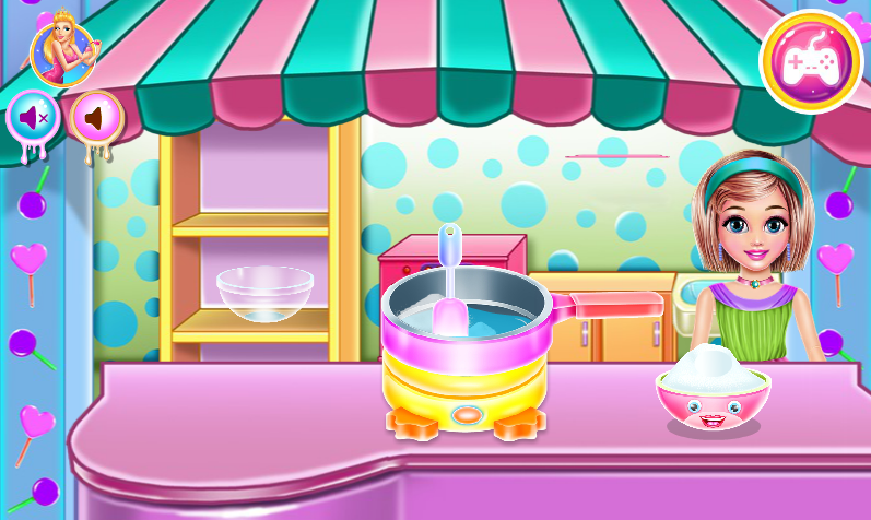 Candy Shop: Cooking & Decoration