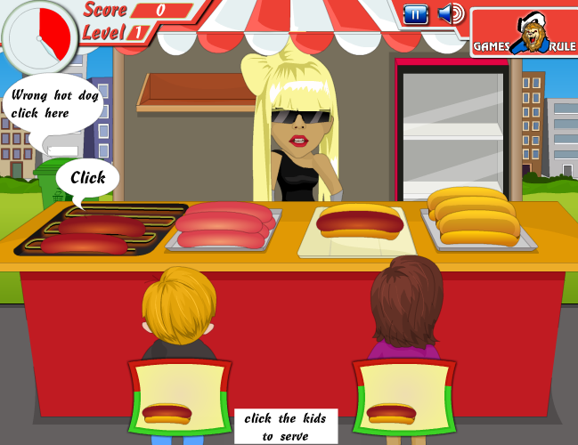 Lady Gaga Hot Dog