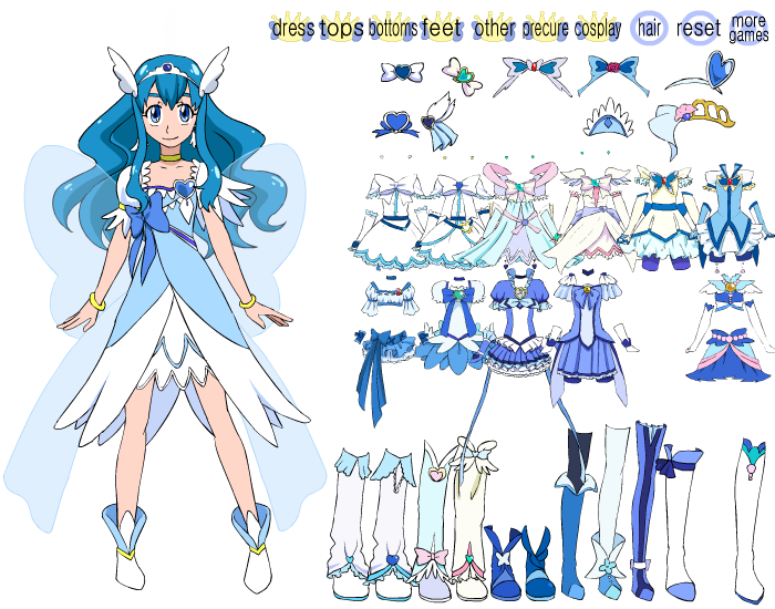 Shirayuki Hime Dress Up