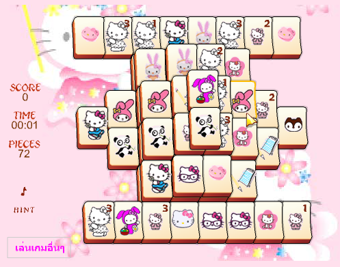 Hello Kitty Mahjong